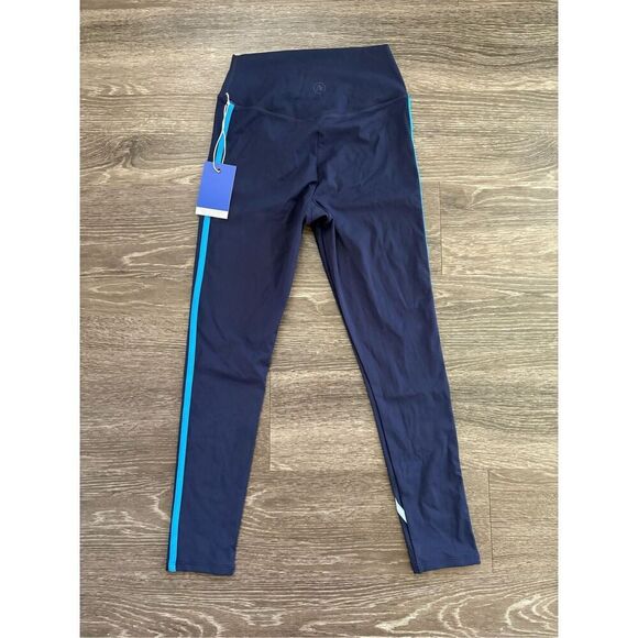 NWT Addison Bay Luxe Sport High-Rise Pine Legging Navy Size Small MSRP $108 - Picture 8 of 10